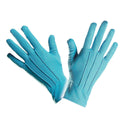 Blauwe handschoenen