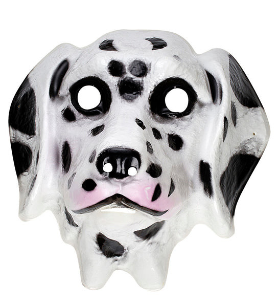 e-carnavalskleding-SYK Dalmatiërmasker hond Ian plastic