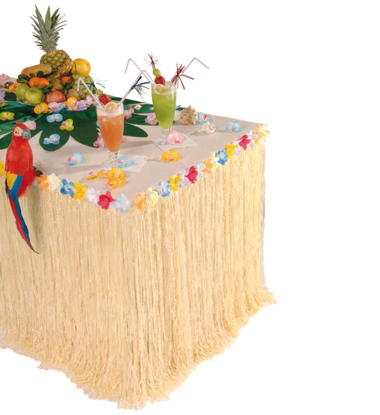 e-carnavalskleding-SYK Hawaii tafel rok met bloemen