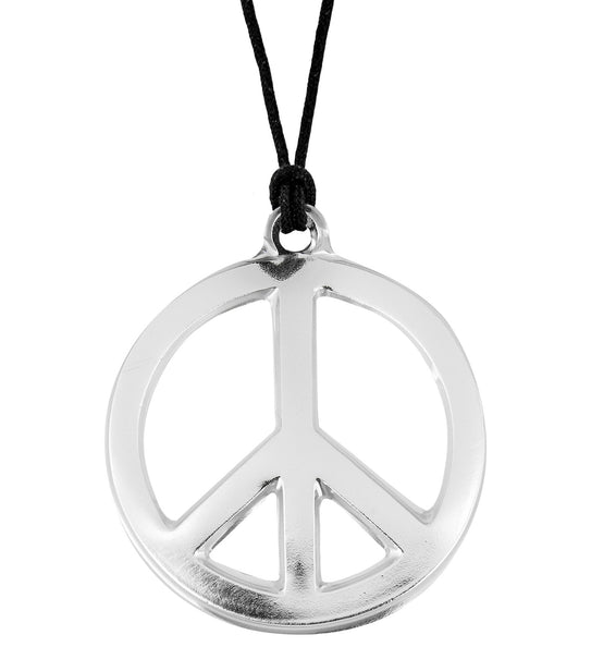 e-carnavalskleding-SYK Hippie ketting peace PVC budget