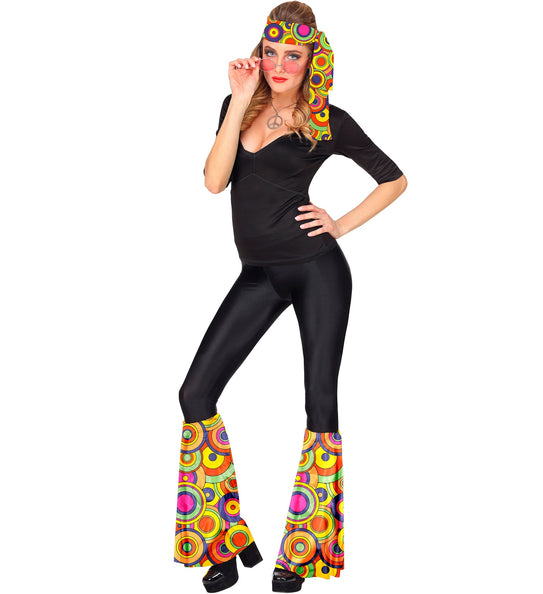 e-carnavalskleding-SYK Hippie verkleedset groovy cirkels unisex jaren-70