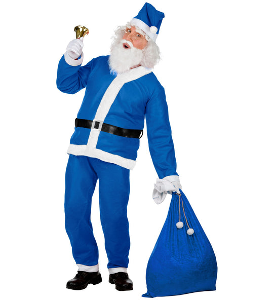 e-carnavalskleding-SYK Kerstman pak blauw Sam