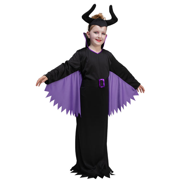 e-carnavalskleding-SYK Maleficent kostuum kinderen