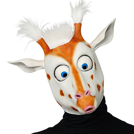 e-carnavalskleding-SYK Masker giraffe met grote ogen