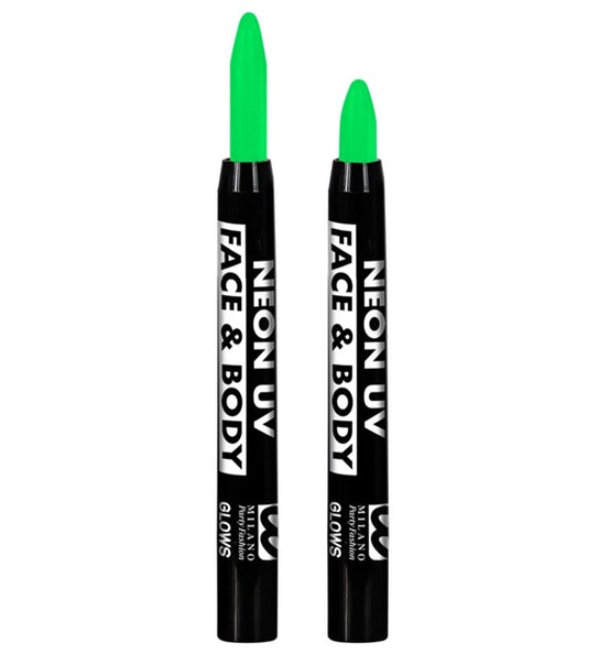 e-carnavalskleding-SYK Neon groen make-up potlood 3.5ml