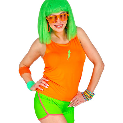 e-carnavalskleding-SYK Neon groene hotpants