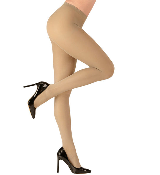 e-carnavalskleding-SYK Panty beige dames