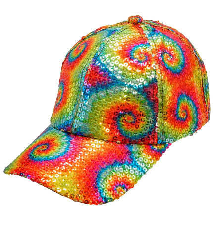 e-carnavalskleding-SYK Pet pailletten tie dye