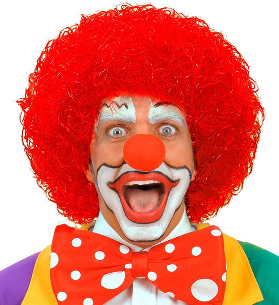 e-carnavalskleding-SYK pruik clown rood