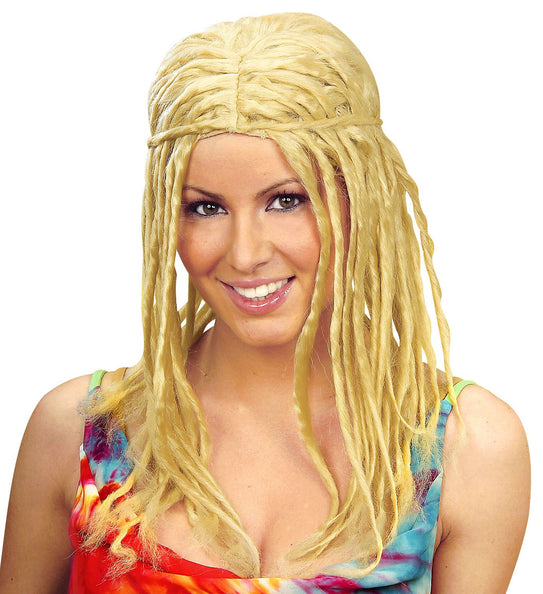 e-carnavalskleding-SYK Pruik Dreadlocks Blond