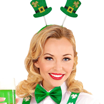 e-carnavalskleding-SYK St. Patricksday verkleedset - diadeem met strikje