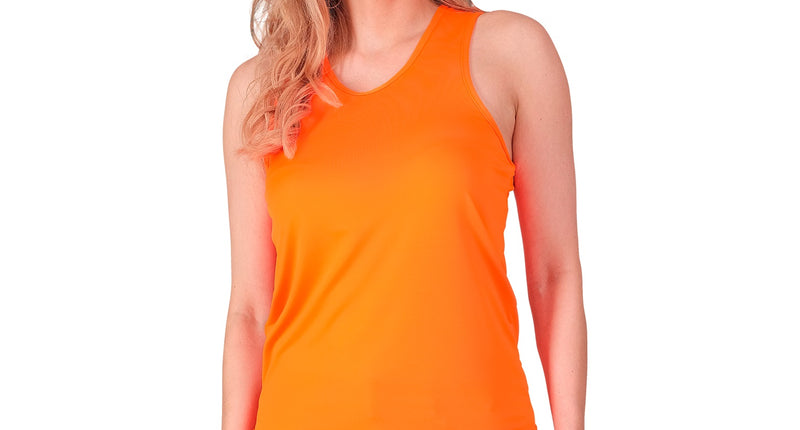 e-carnavalskleding-SYK Tanktop neon oranje