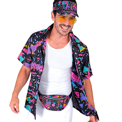 e-carnavalskleding-SYK Verkleedset funky fashion jaren 80 zwart