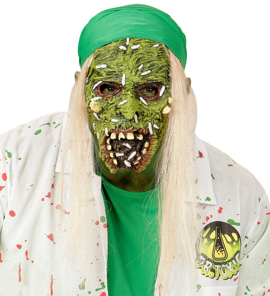 e-carnavalskleding-SYK Zombiemasker toxic met haar