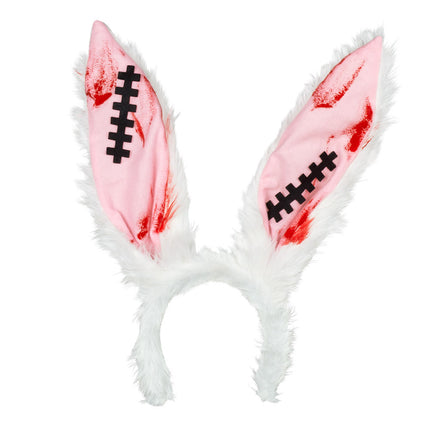 E-Carnavalskleding.nl Diadeem Bloody bunny