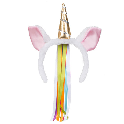 E-Carnavalskleding.nl Diadeem Flashy unicorn