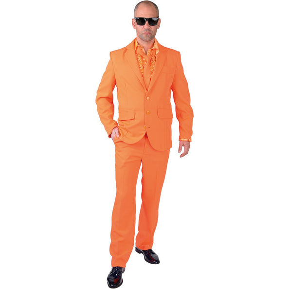 E-Carnavalskleding.nl Oranje smoking heren Trevor