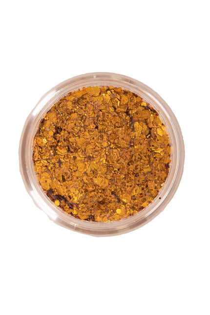 E-Carnavalskleding.nl PXP Pressed chunky glitter creme gold bar 10 ml