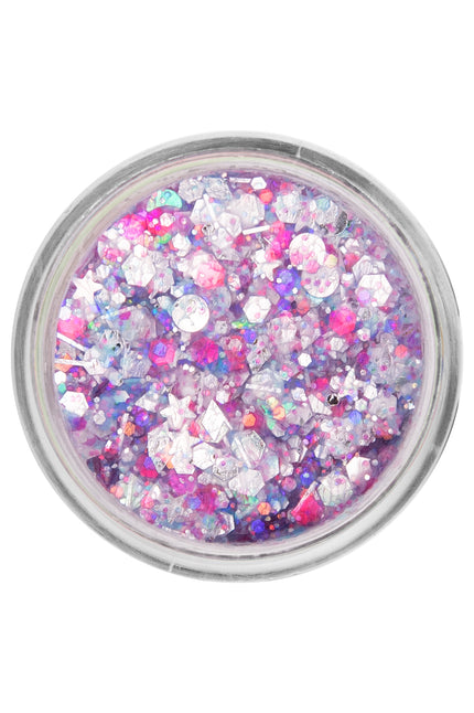 E-Carnavalskleding.nl PXP Pressed chunky glitter creme ruit snoepjes 10 ml