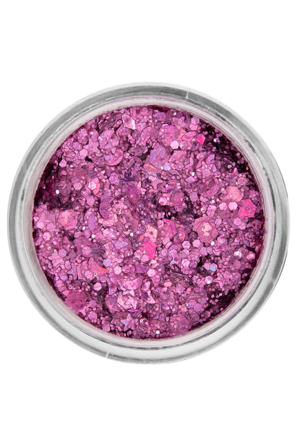 E-Carnavalskleding.nl PXP Pressed chunky glitter creme sweet pink 10 ml