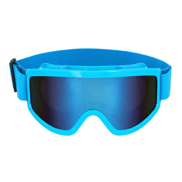 E-Carnavalskleding.nl Skibril neon blauw unisex