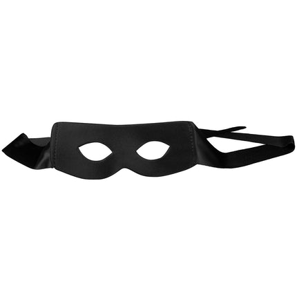 E-Carnavalskleding.nl Super held cape en masker set zwart