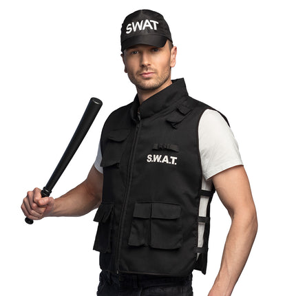 E-Carnavalskleding.nl Vest SWAT heren