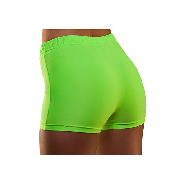 e-carnavalskleding-SYK 80's Neon groene hot pants