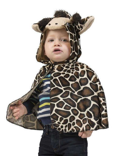 e-carnavalskleding-SYK Baby Cape Giraffe kind