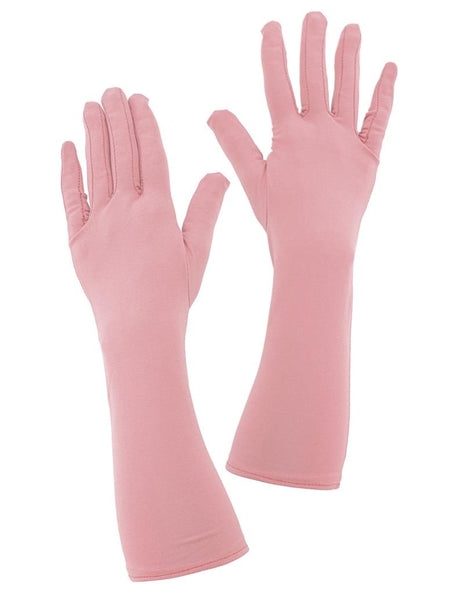 e-carnavalskleding-SYK Baby roze lange handschoenen