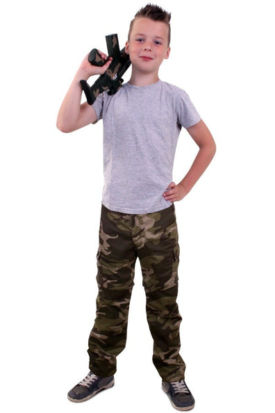 e-carnavalskleding-SYK Camouflage broek unisex kinderen