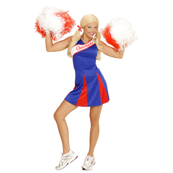 e-carnavalskleding-SYK Cheerleader kostuum blauw rood