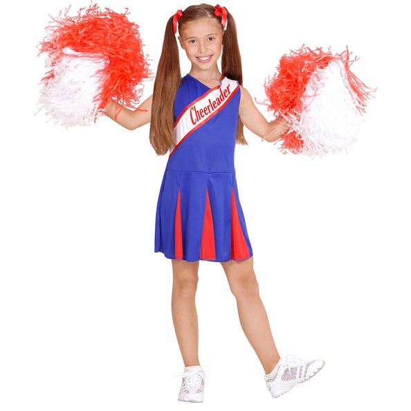 e-carnavalskleding-SYK Cheerleader kostuum blauw rood kinderen