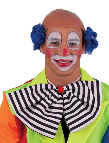 e-carnavalskleding-SYK Clownspruik Kletskop blauw