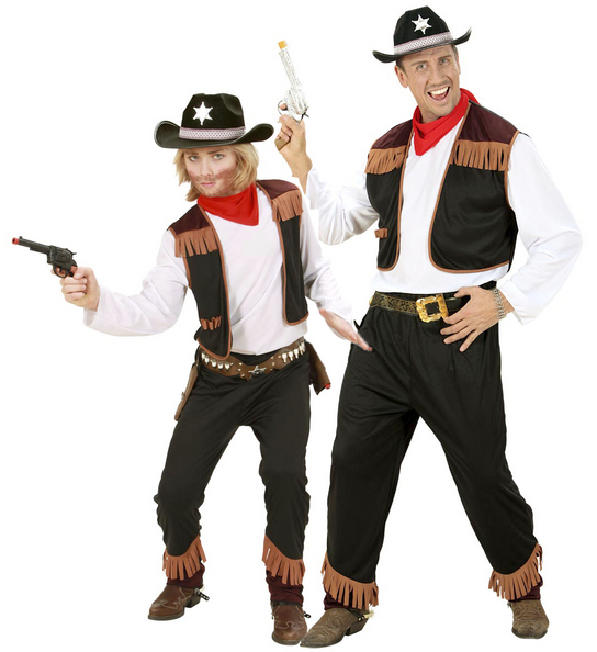 e-carnavalskleding-SYK Cowboy kostuum jong en oud