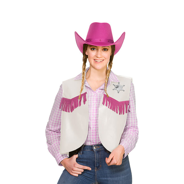 e-carnavalskleding-SYK Cowboy vest Sophie