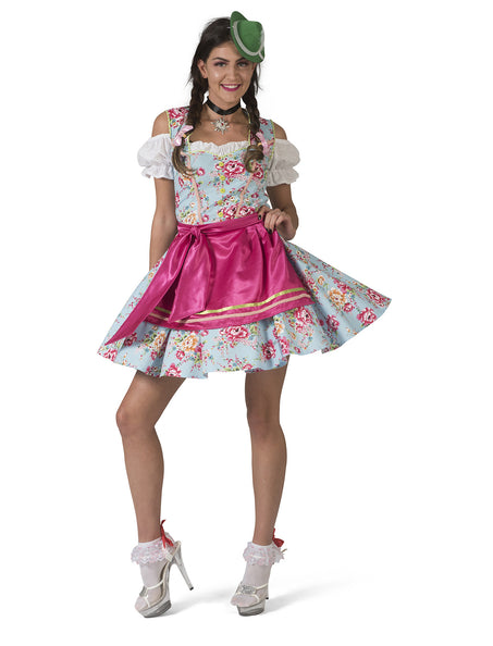 e-carnavalskleding-SYK Dirndl jurk Hilda dames