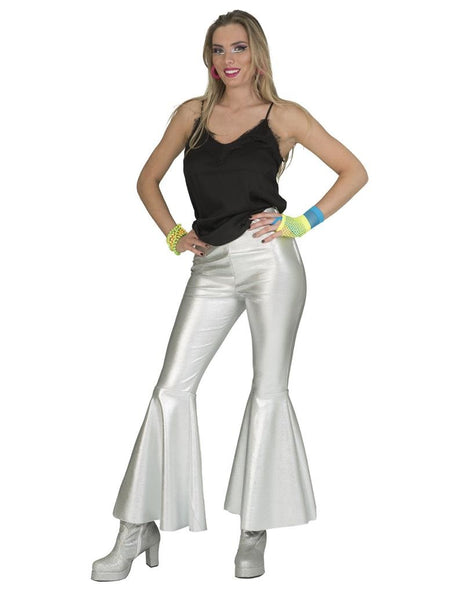 e-carnavalskleding-SYK Disco broek  Fever dames