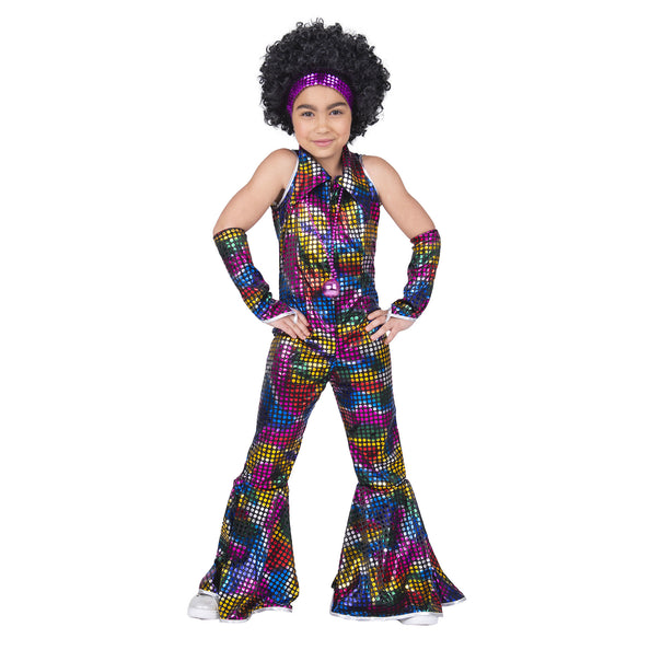 e-carnavalskleding-SYK Disco jumpsuit Ellis kinderen