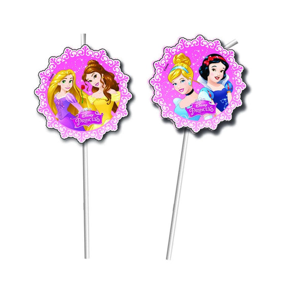 e-carnavalskleding-SYK Disney Princess  rietjes 6 stuks