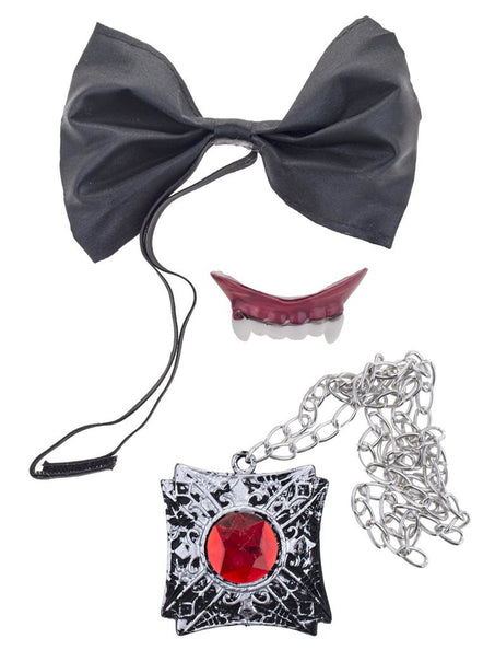 e-carnavalskleding-SYK Dracula accessoire set