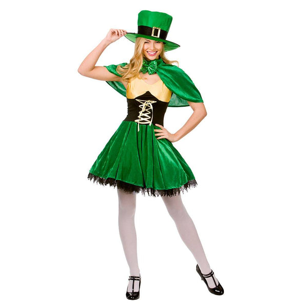 e-carnavalskleding-SYK Elegant St. Patricks jurkje Ellis