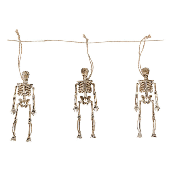 e-carnavalskleding-SYK Enge vlaggenlijn met skeletjes