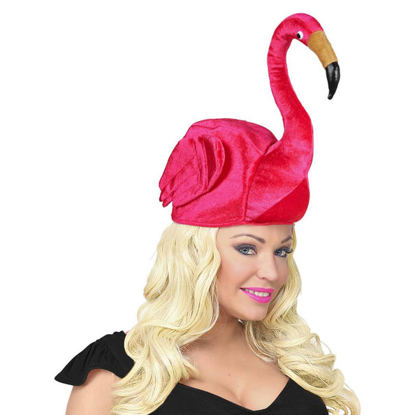 e-carnavalskleding-SYK Flamingo hoed