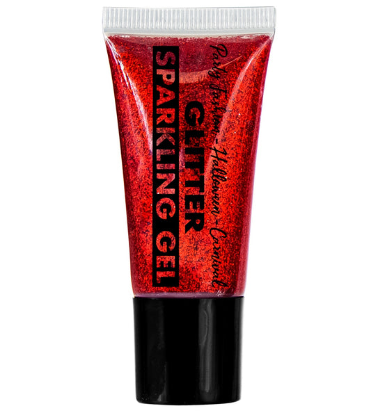 e-carnavalskleding-SYK Glitter gel Rood 25ML