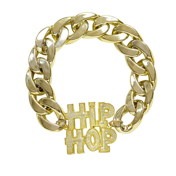 e-carnavalskleding-SYK Gouden bling bling hiphop armbandjes