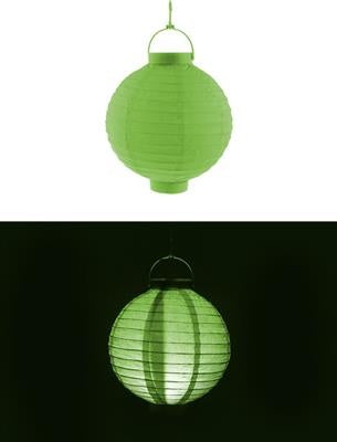 e-carnavalskleding-SYK Groene lampion papier 20cm