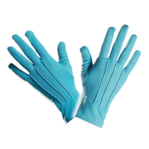 e-carnavalskleding-SYK handschoenen blauw