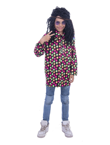 e-carnavalskleding-SYK Hippie blouse Fiercly kinderen