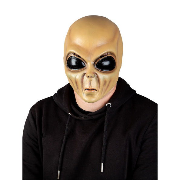 e-carnavalskleding-SYK Latex masker Alien